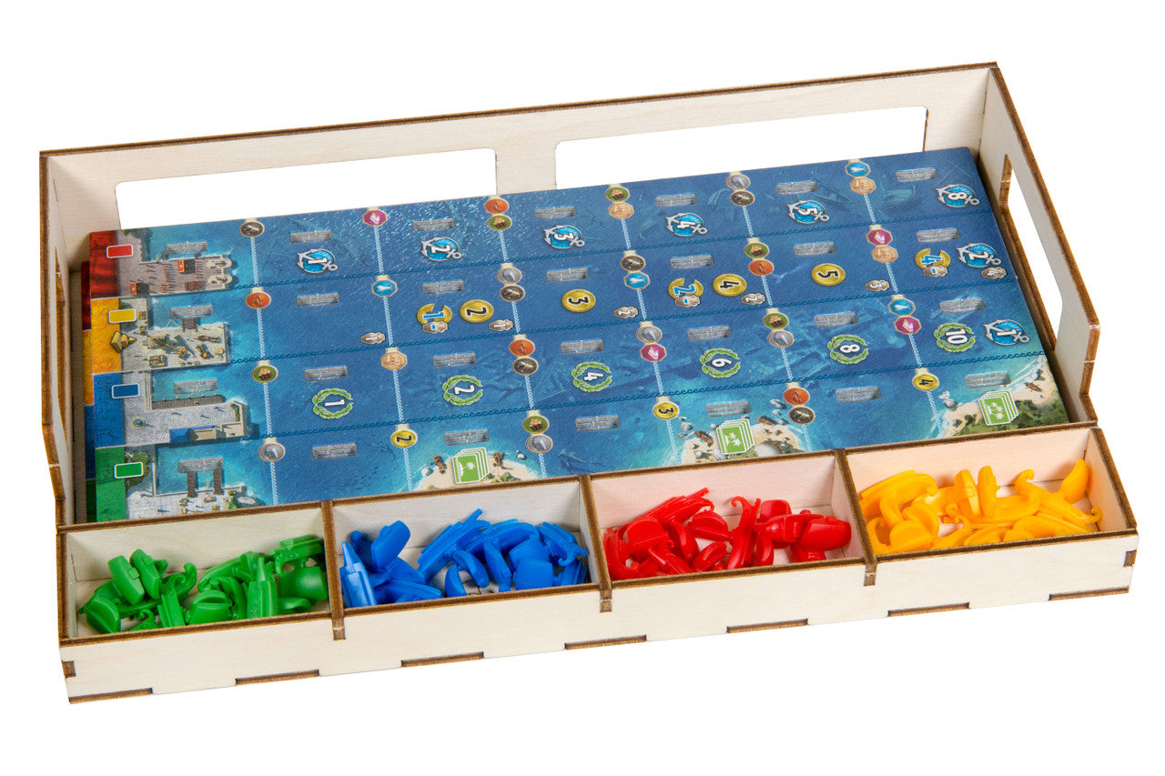 7 Wonders (1st Ed) Compatible Expansion Organizer – The Broken Token