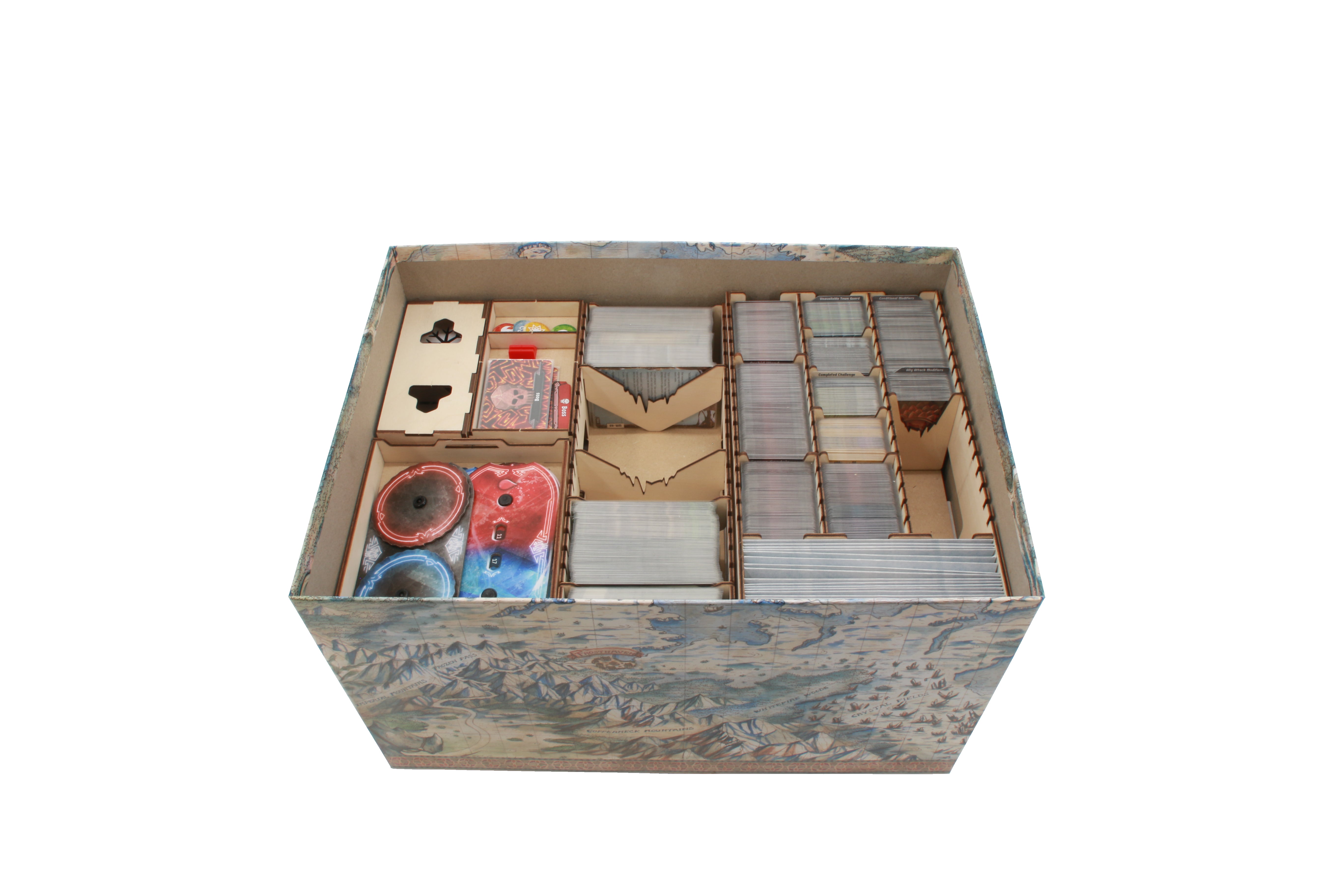 Frosthaven Board Game Organizer with Inserts | Broken Token – The