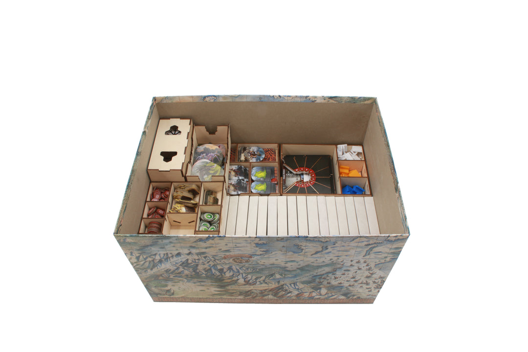 Frosthaven Compatible Game Organizer with Monster Trays