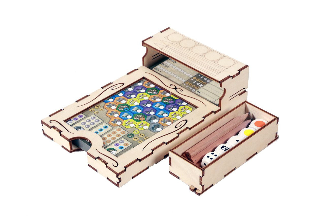 Buy SMONEX The Castles of Burdy Organizer Insert Compatible with Castles of  Burdy: 20th Anniversary Edition - Unique Castles of Burdy Board Game  Organizer Box with Colorful Pouches for Tokens Online at