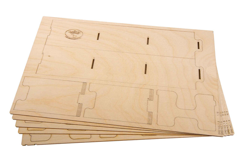 Horizontal Card Organizer for Wooden Artist Case