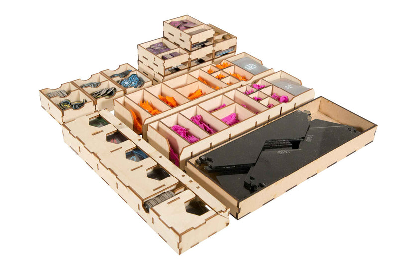 BitsBins Board Game Piece Storage and Organizers, Accessories that Organize  Tokens and Components Both in the Game Box and During Game Play | Includes