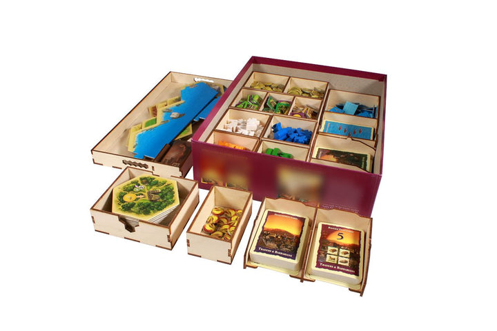 Catan: Traders and Barbarians Compatible Expansion Organizer